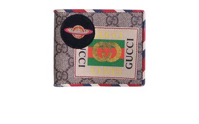Gucci GG Supreme Courier Wallet, front view